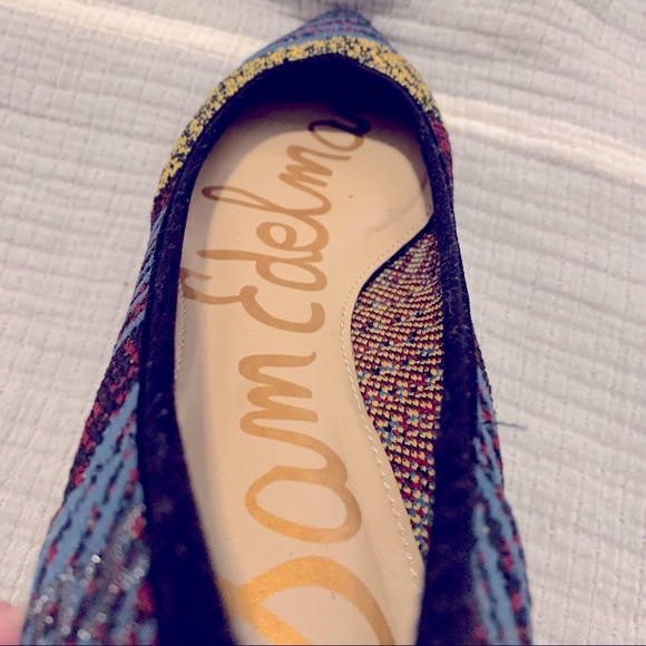 Sam Edelman patterned pointed toe flats - 7 - Picture 6 of 11